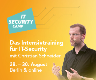 Das Intensivtraining für IT-Security mit Christian Schneider